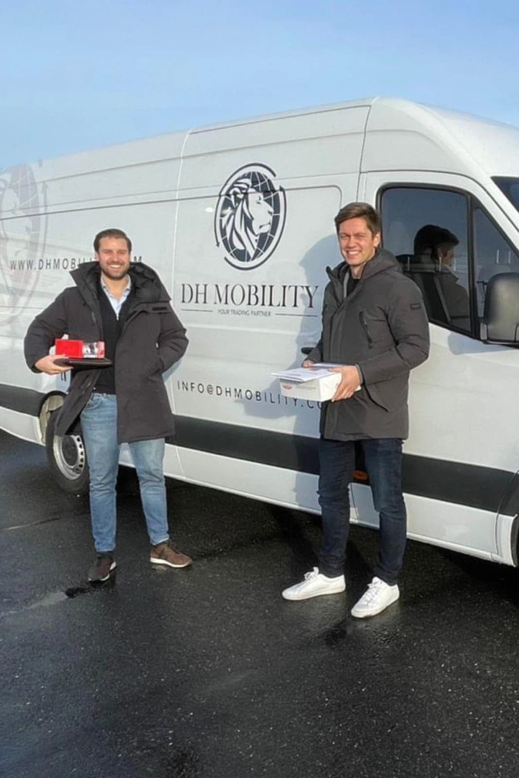 Bezorging goederen door DH Mobility