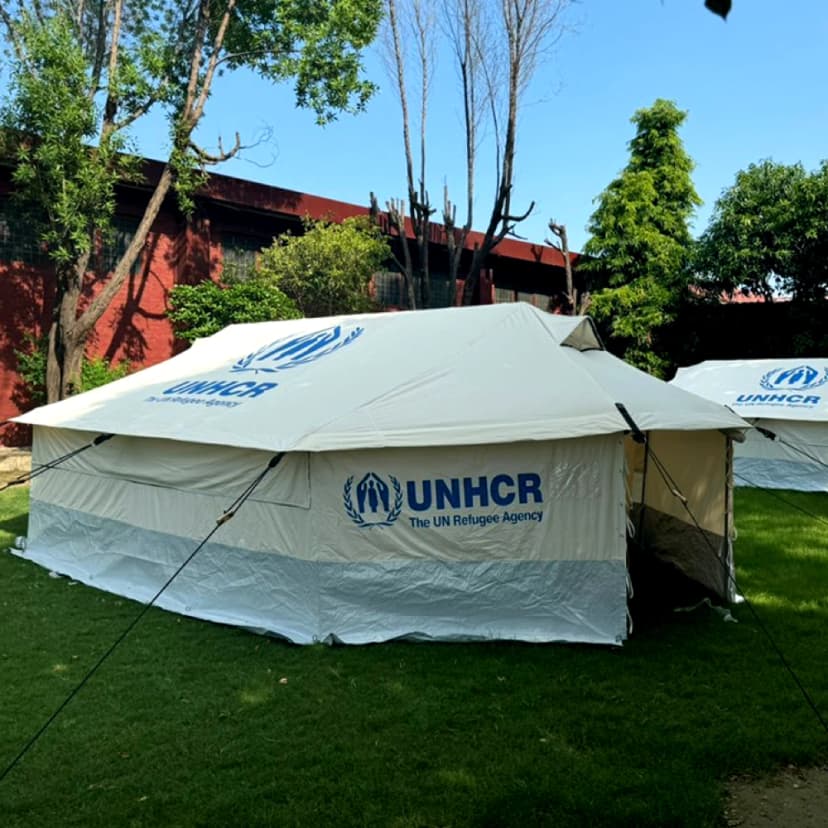 UNHCR tent