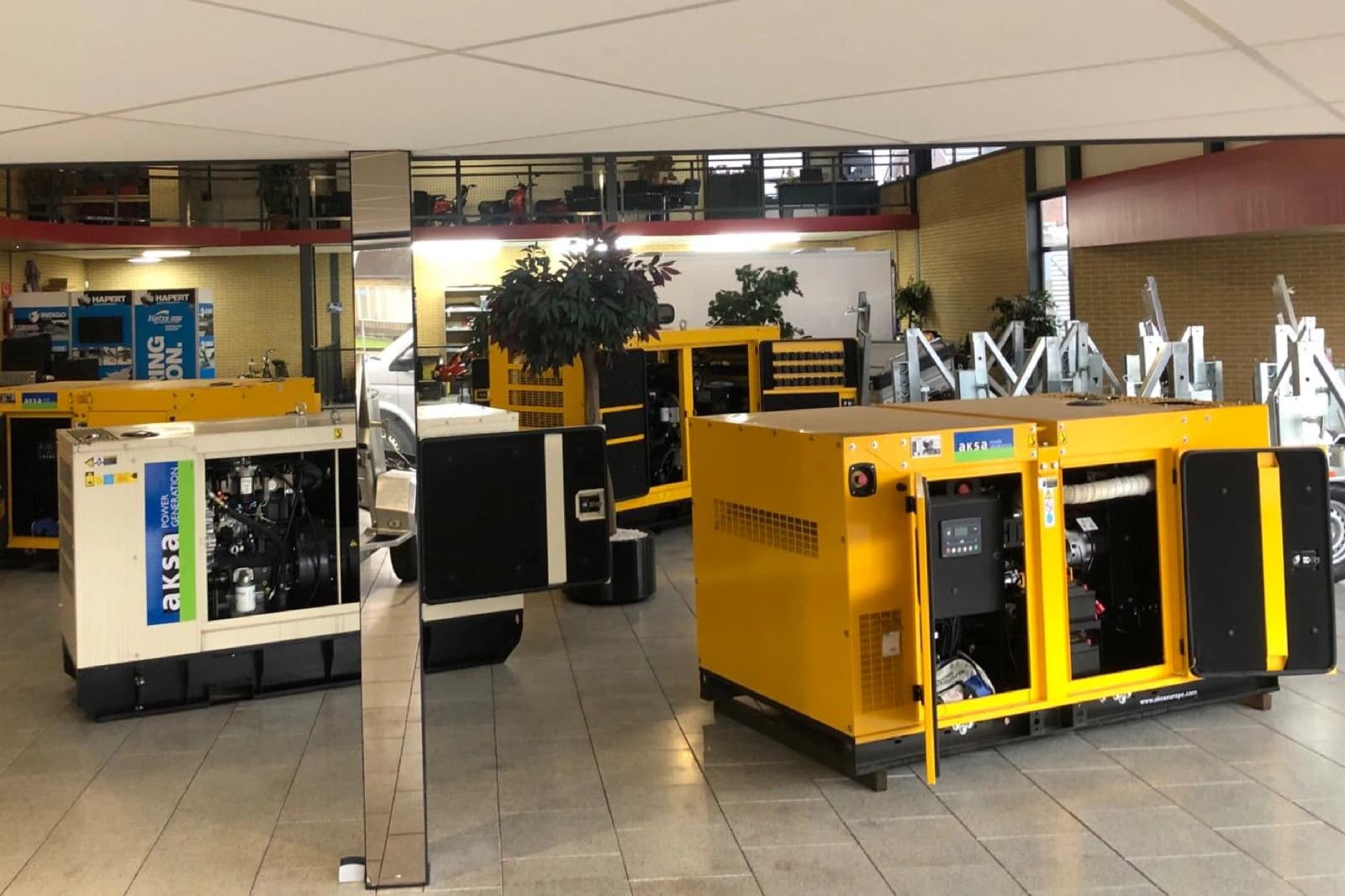 Import big batch of diesel generators